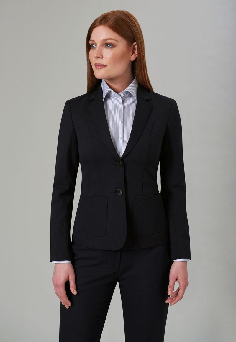 Picture of a lady modelling a jacket