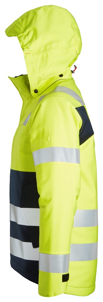 Snickers 1163 ProtecWork, Insulated Hood Jacket, High-Vis Class 3