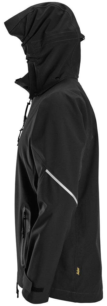 Snickers 1218 Flexiwork, Waterproof Softshell Jacket with Hood