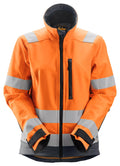 Snickers 1237 AllroundWork, Women's High-Vis Softshell Jacket Class 2/3