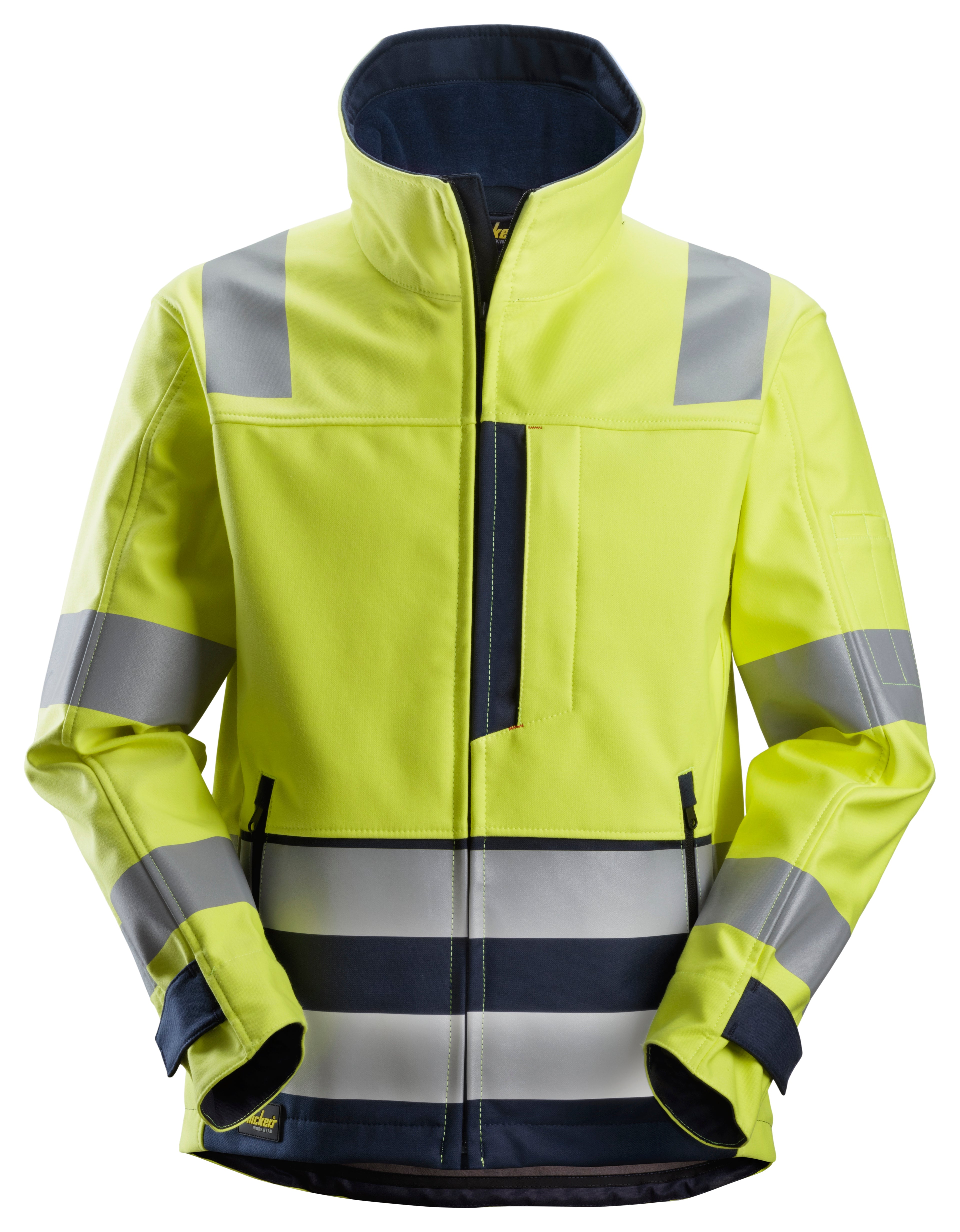 Snickers 1260 ProtecWork, Softshell Jacket, High-Vis Class 3