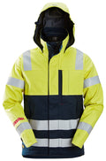 Snickers 1361 ProtecWork, Waterproof Shell Jacket, High-Vis Class 3