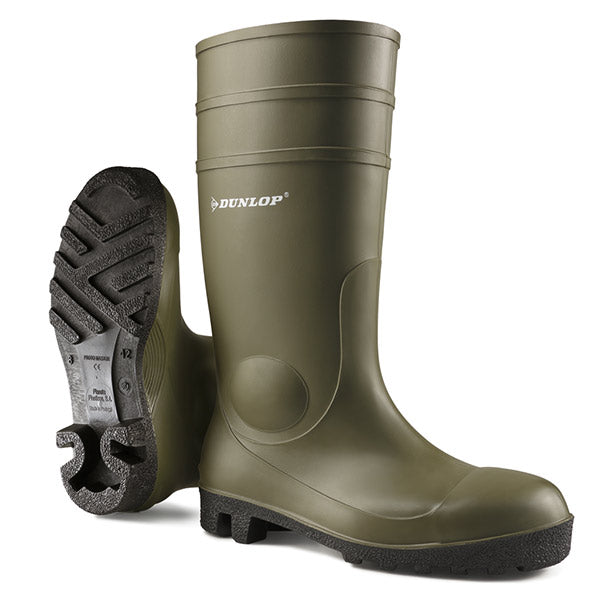 Dunlop Protomaster Safety Pvc Wellingtons. (Pair)