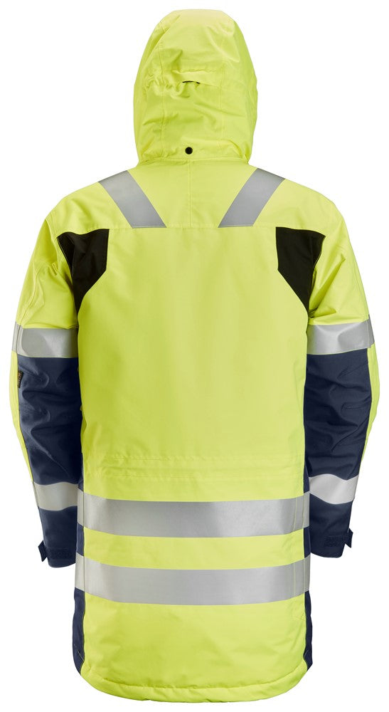 Snickers 1830 AllroundWork, High-Vis Waterproof Parka Class 3
