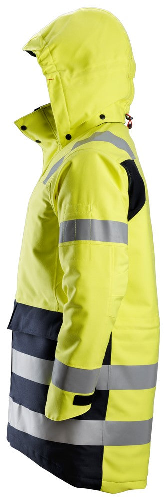 Snickers 1860 ProtecWork, Insulated Parka, High-Vis Class 3