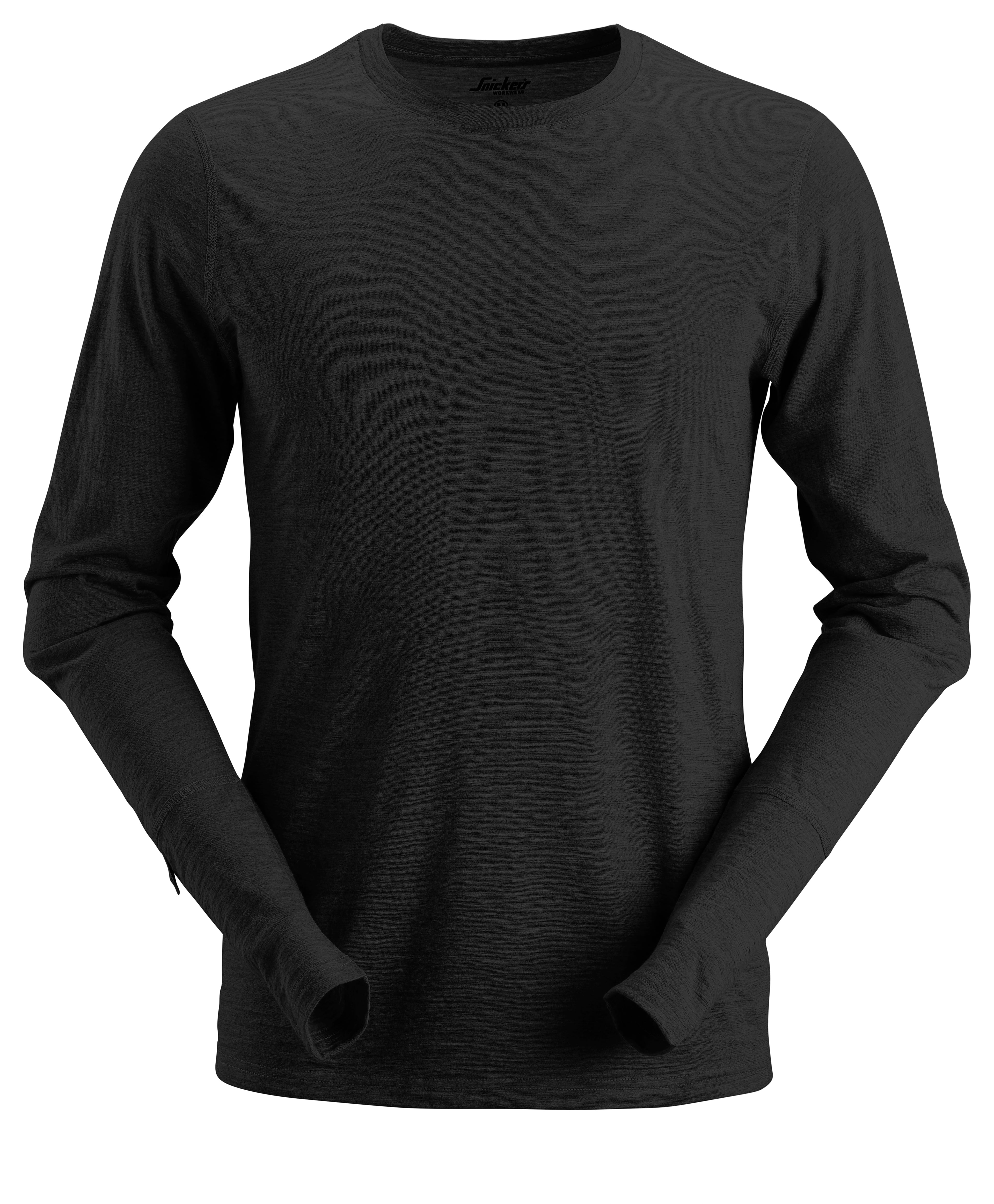 Snickers 2427 AllroundWork, Wool Long Sleeve T-Shirt