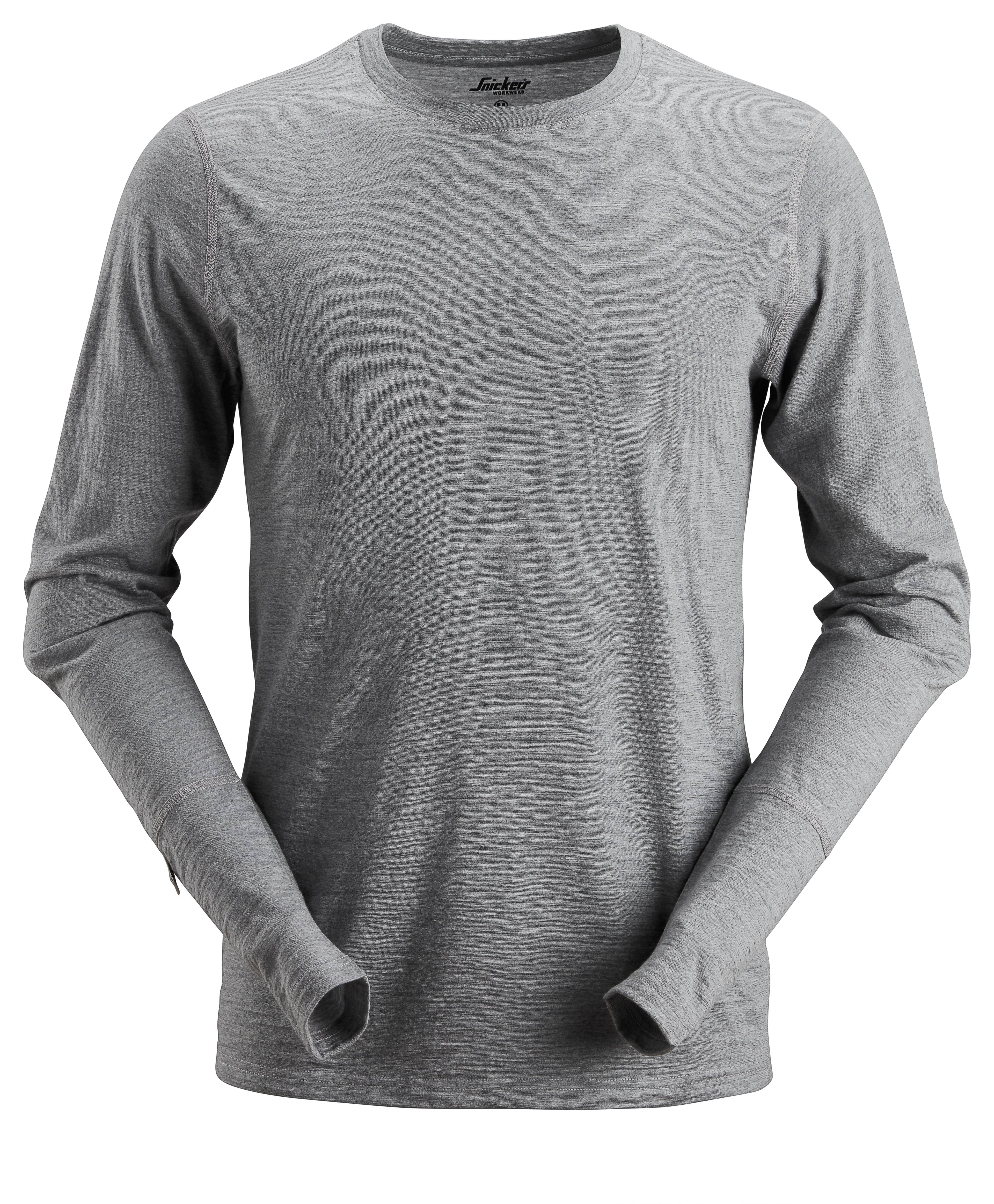 Snickers 2427 AllroundWork, Wool Long Sleeve T-Shirt