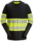 Snickers 2430 High-Vis Class 1 Long-Sleeve T-Shirt