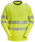 Snickers 2431 High-Vis Class 2/3 Long-Sleeve T-Shirt