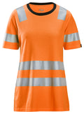 Snickers 2537 High-Vis Class 2, Women's T-Shirt
