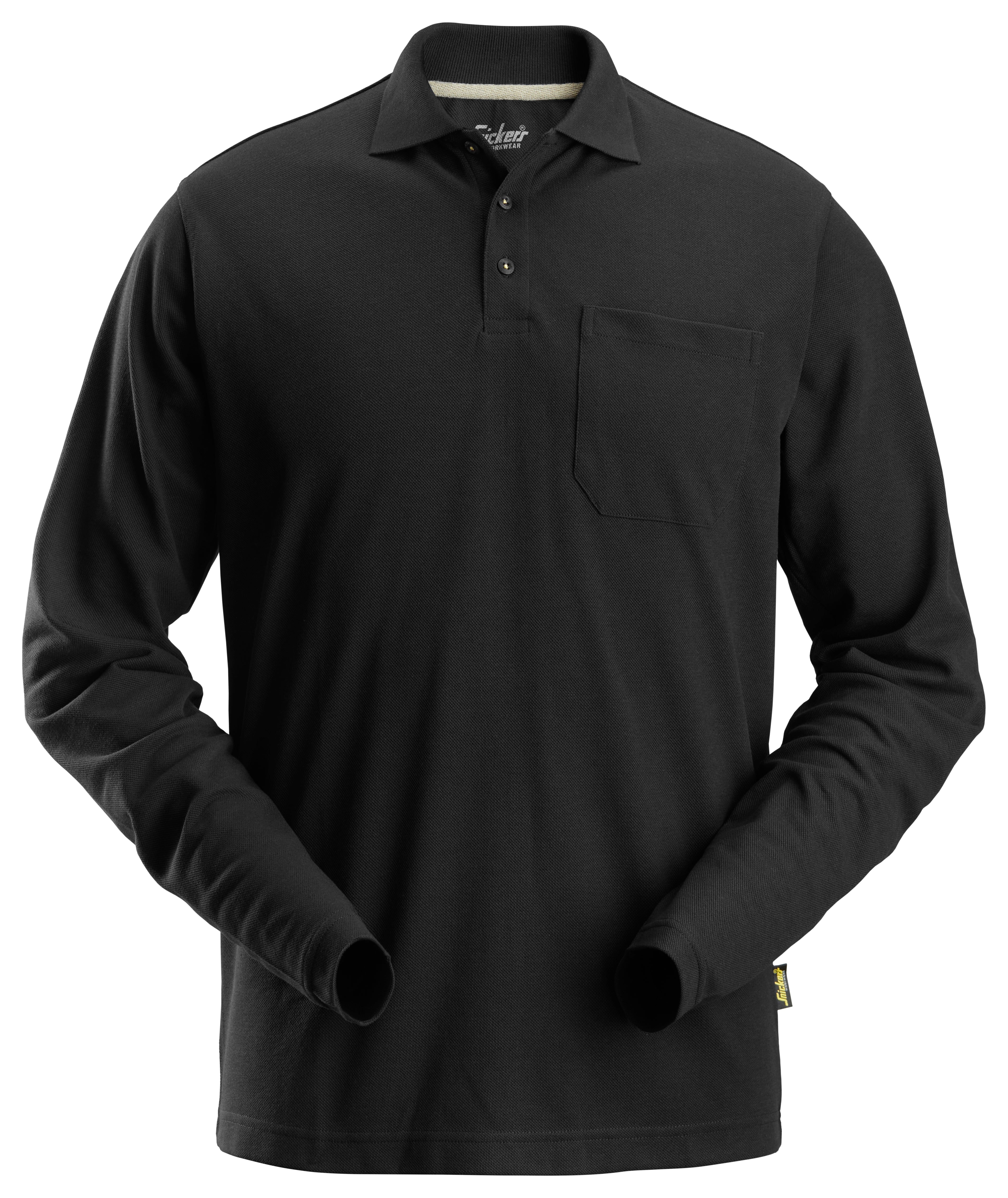 Snickers 2608 Long Sleeve Pique Shirt