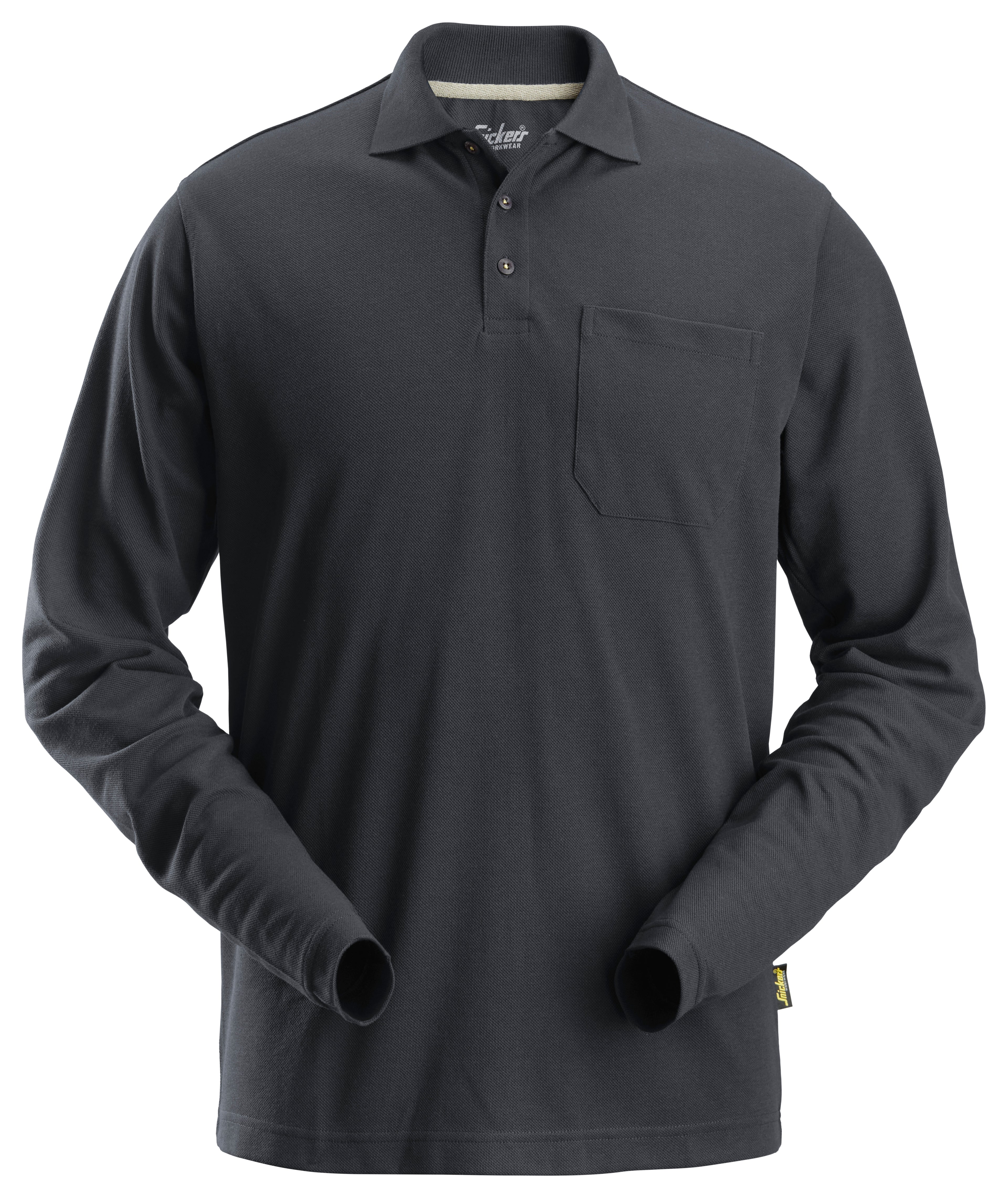 Snickers 2608 Long Sleeve Pique Shirt