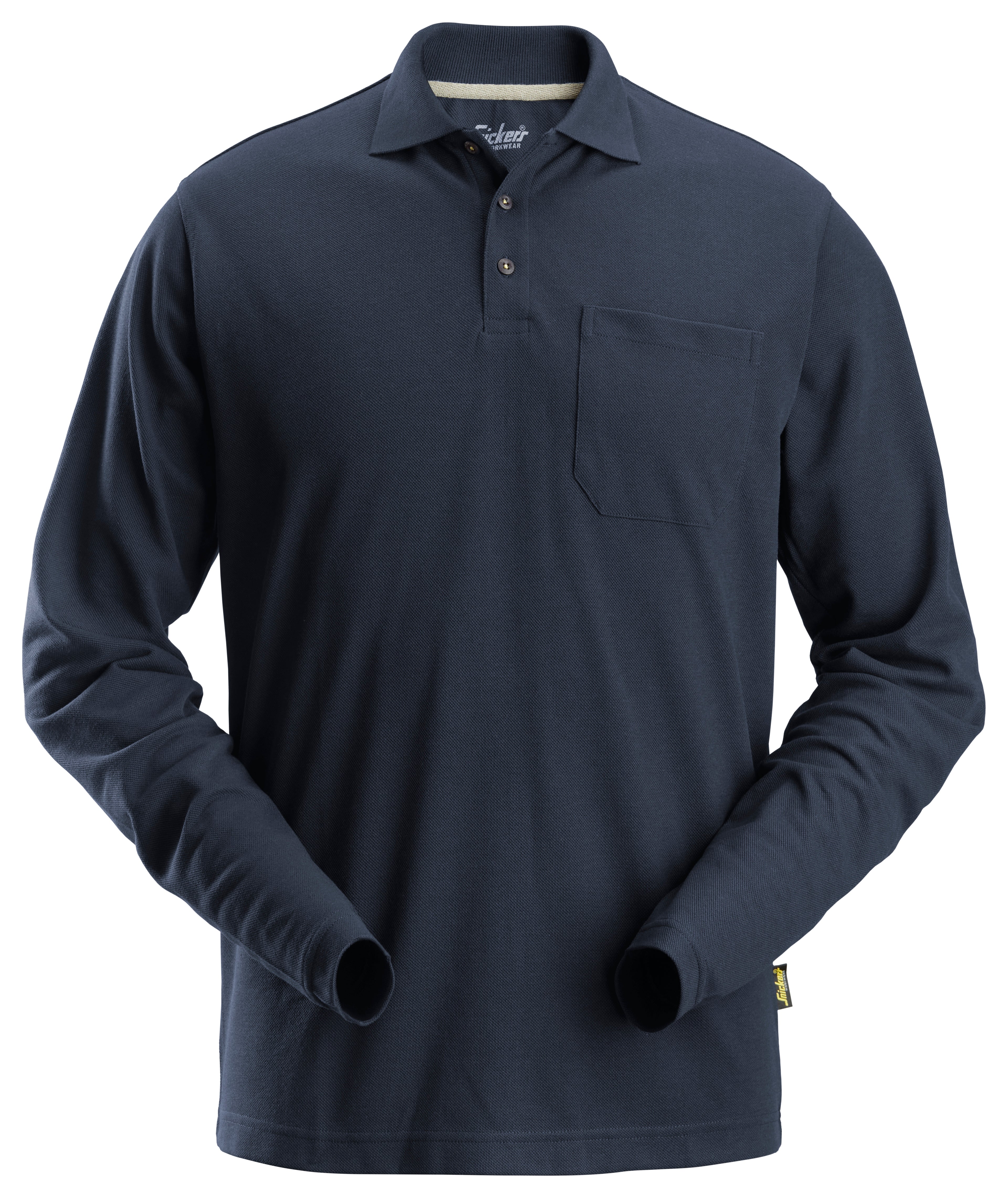 Snickers 2608 Long Sleeve Pique Shirt