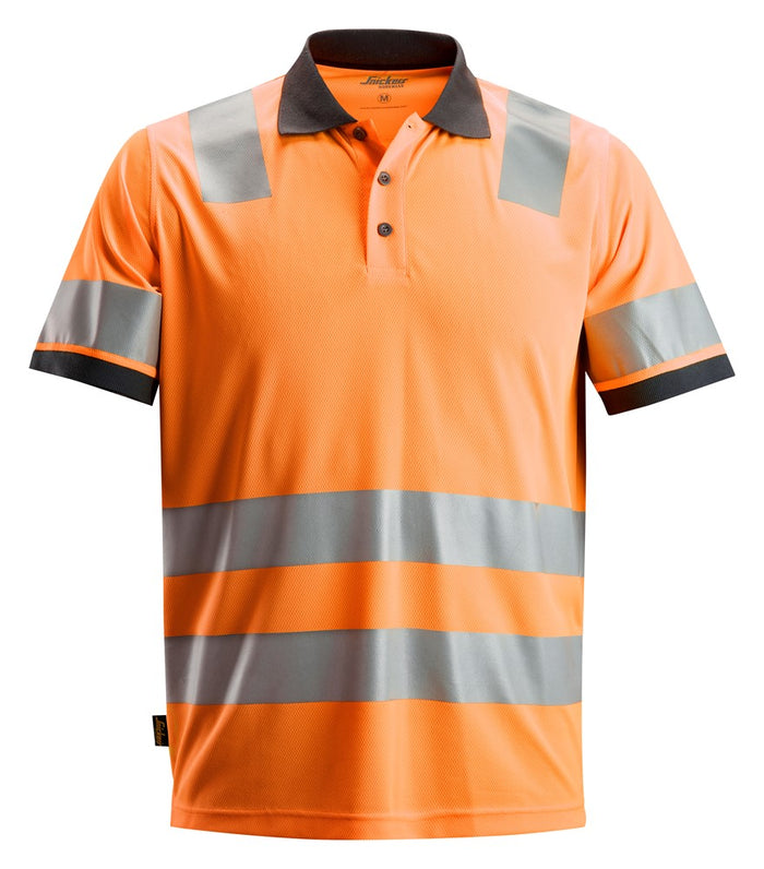 Snickers 2730 High-Vis, Class 2 Polo Shirt