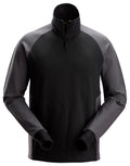 Snickers 2841 Two-Coloured Half-Zip Sweatshirt
