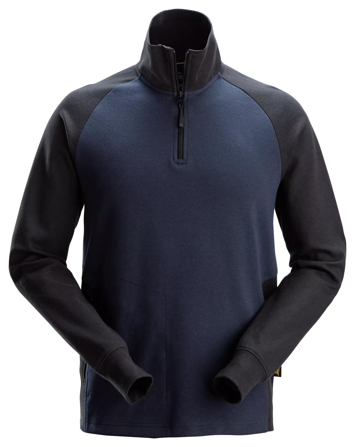 Snickers 2841 Two-Coloured Half-Zip Sweatshirt