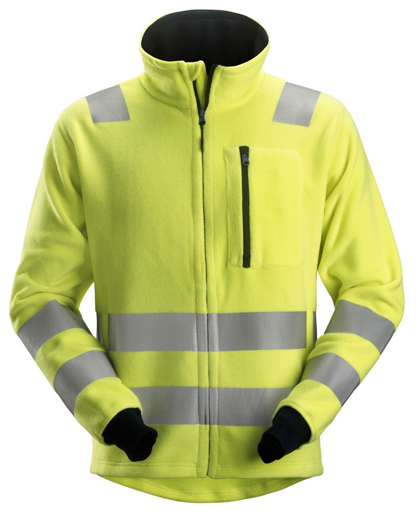 Snickers 2860 ProtecWork, Fleece jacket, High-Vis Class 3