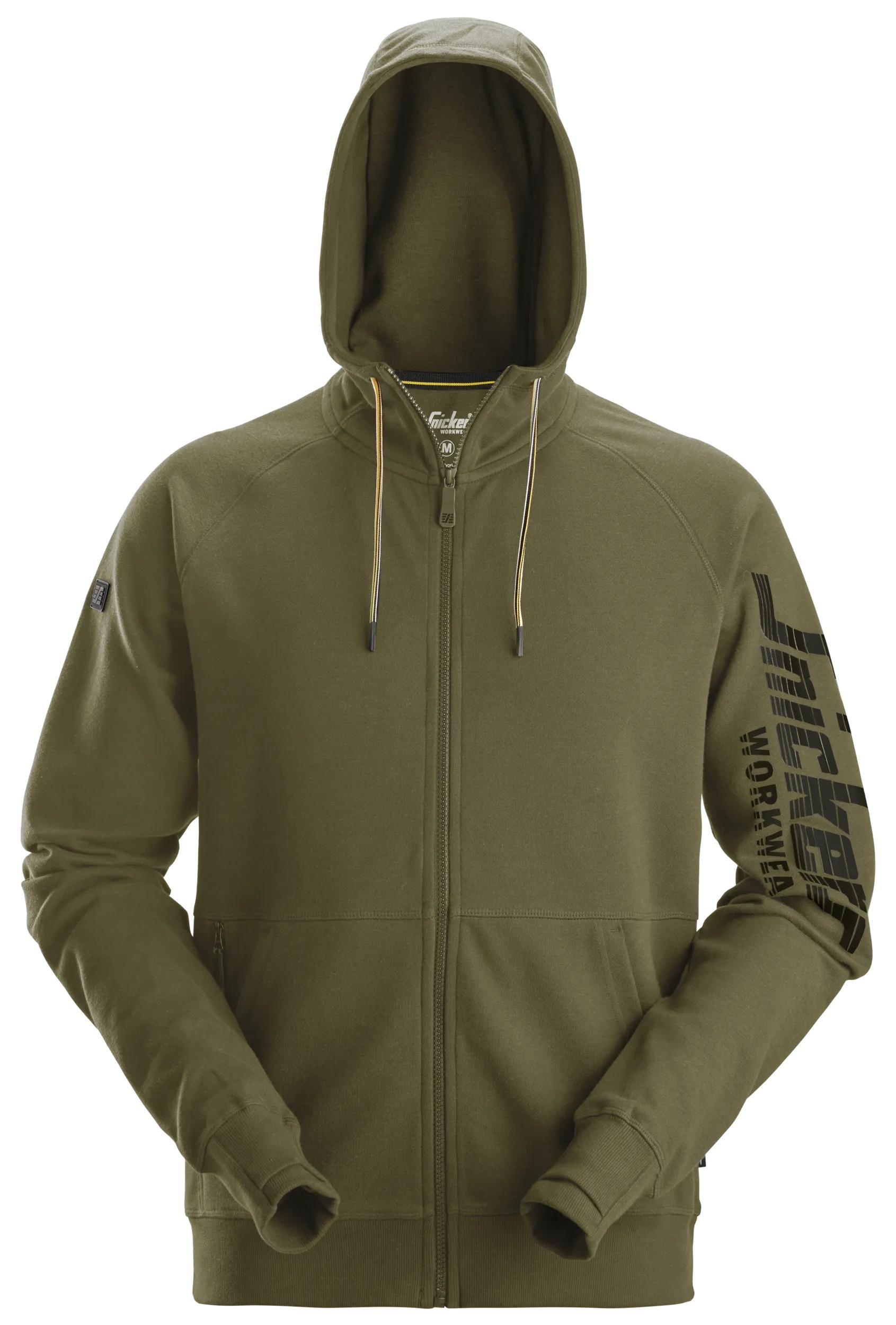 Snickers 2895 Logo Full-Zip Hoodie