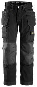 Snickers 3223 Floorlayer Holster Pockets Trousers, Rip-Stop