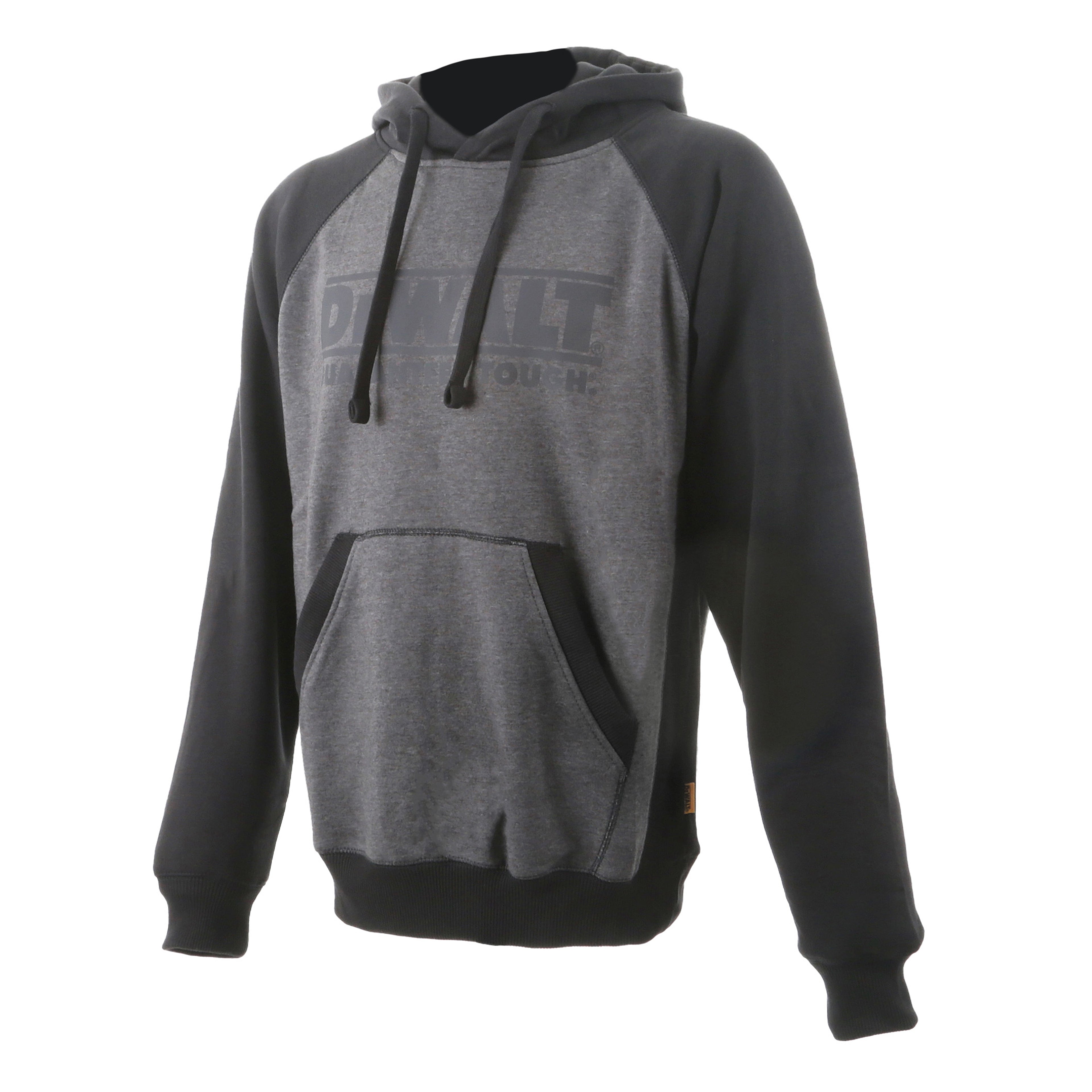 DeWalt Stratford Grey Marl/Black Hooded Sweatshirt
