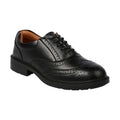 City Knights SS500CM Black Brogue Safey Shoe