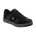 Apache KICK   Black Suede Cup Sole Safety Trainer