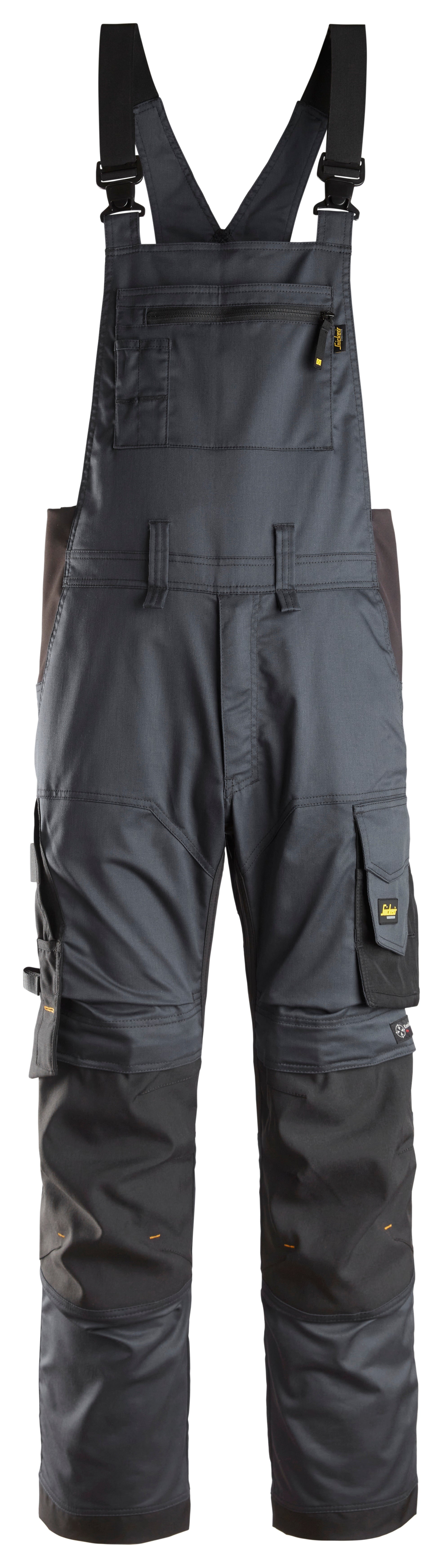 Snickers 6051 AllroundWork, Stretch Bib & Brace Trousers