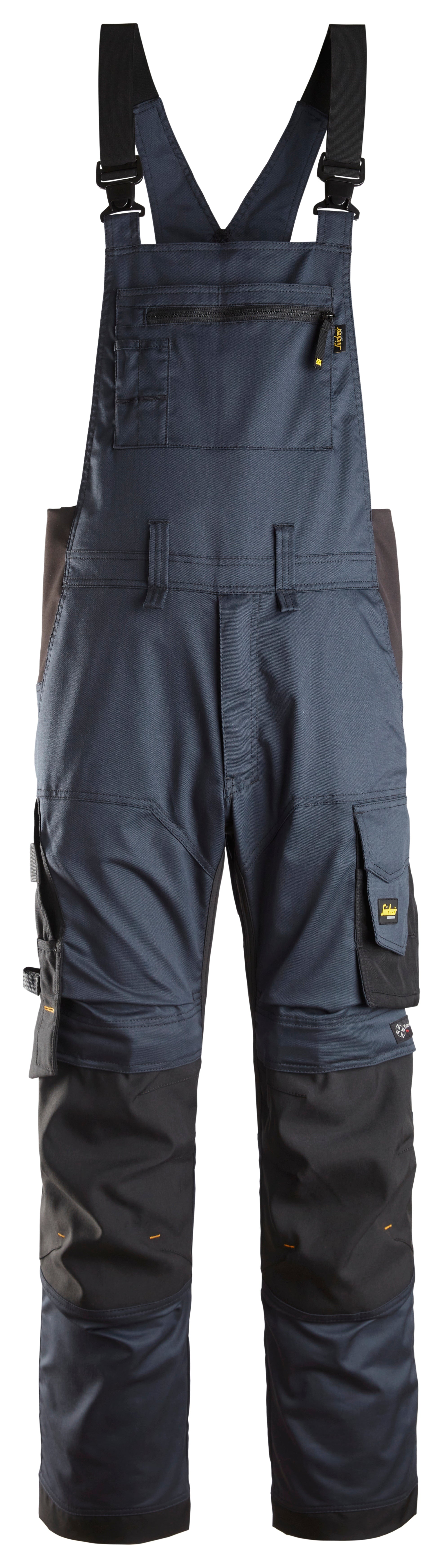 Snickers 6051 AllroundWork, Stretch Bib & Brace Trousers