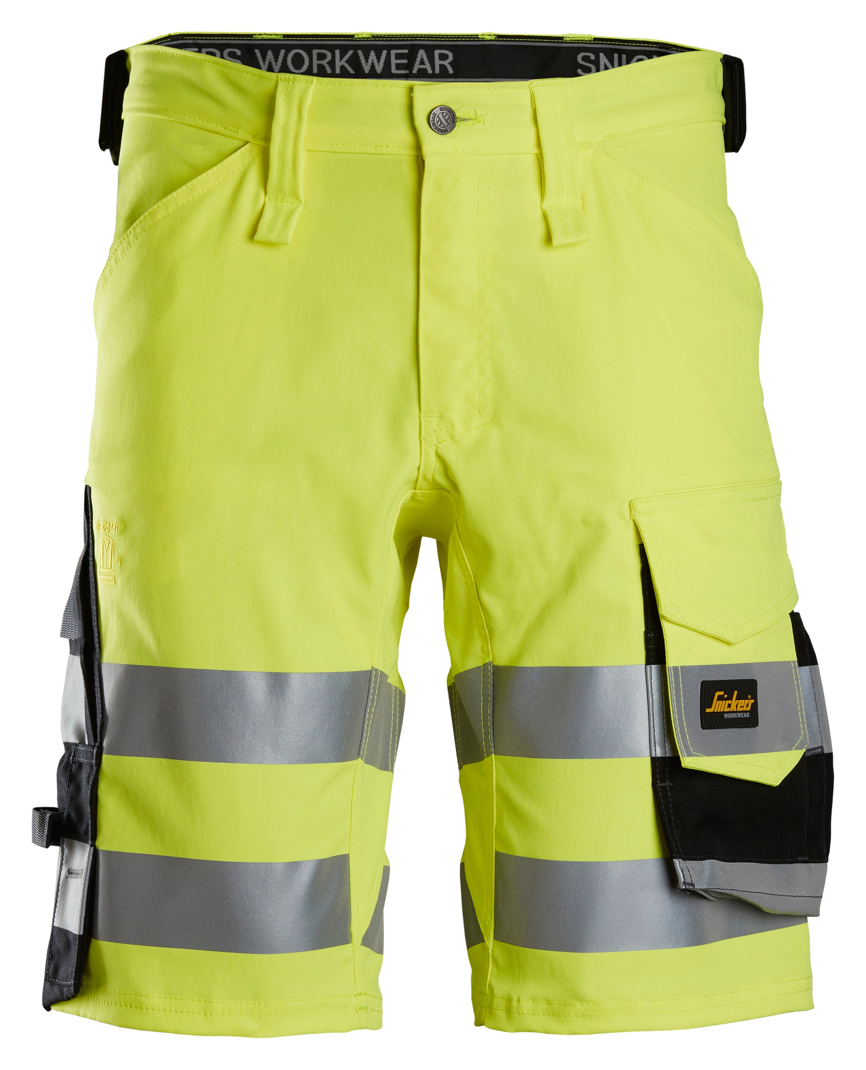 Snickers 6136 High-Vis Class 1 Stretch Shorts