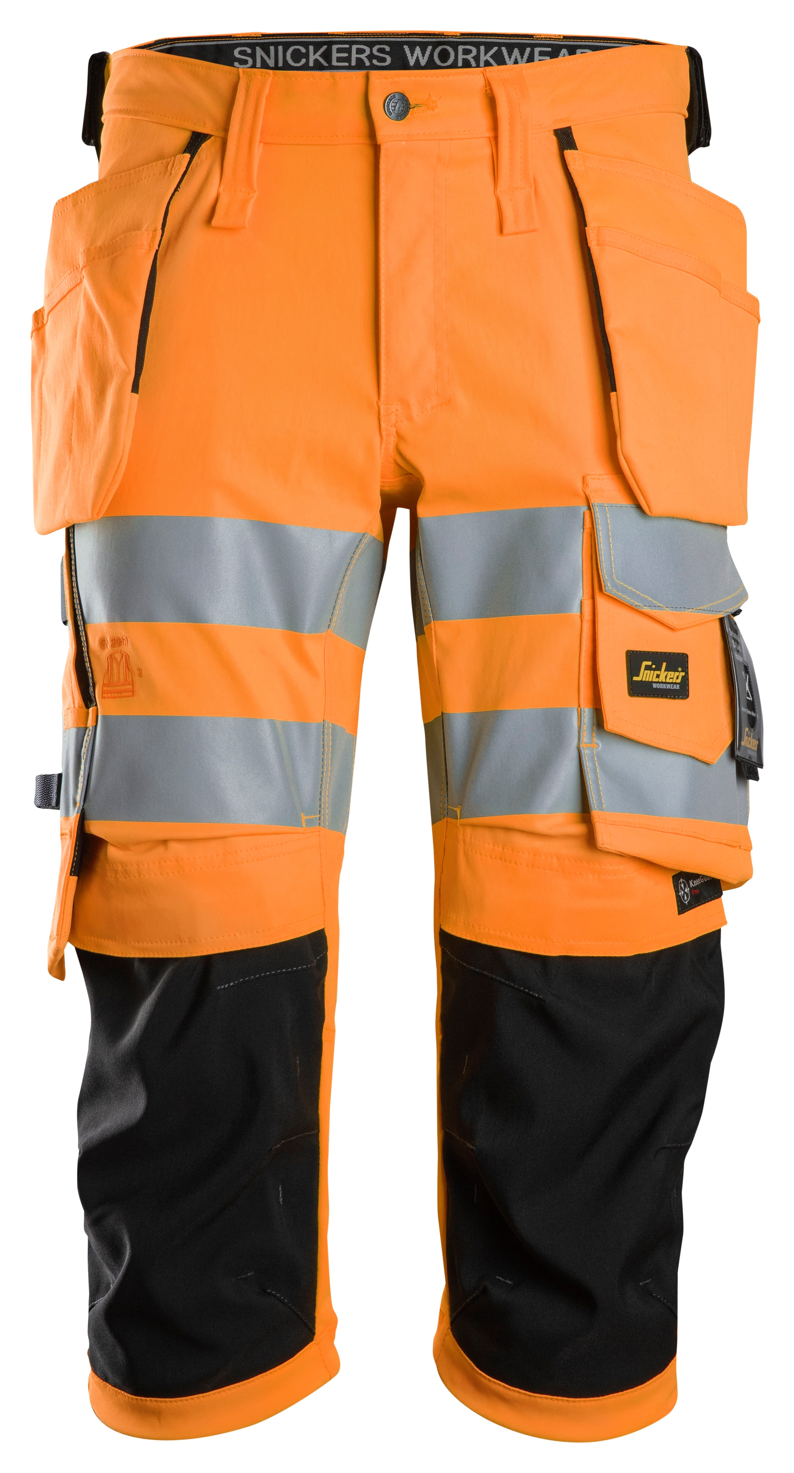 Snickers 6138 High-Vis Class 1/2 Stretch Pirates Holster Pockets