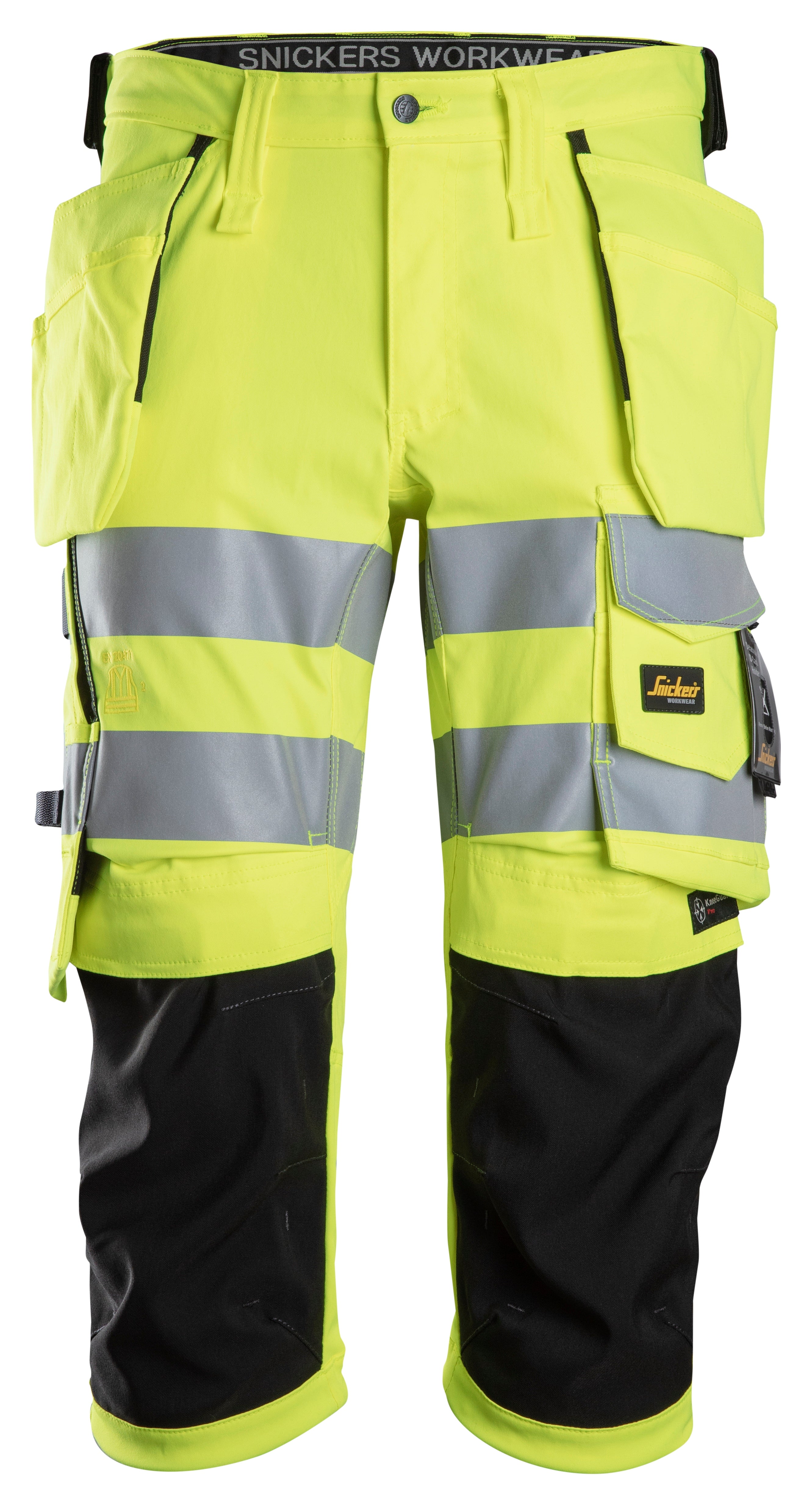 Snickers 6138 High-Vis Class 1/2 Stretch Pirates Holster Pockets