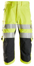 Snickers 6161 ProtecWork, Pirates Trousers, High-Vis Class 2