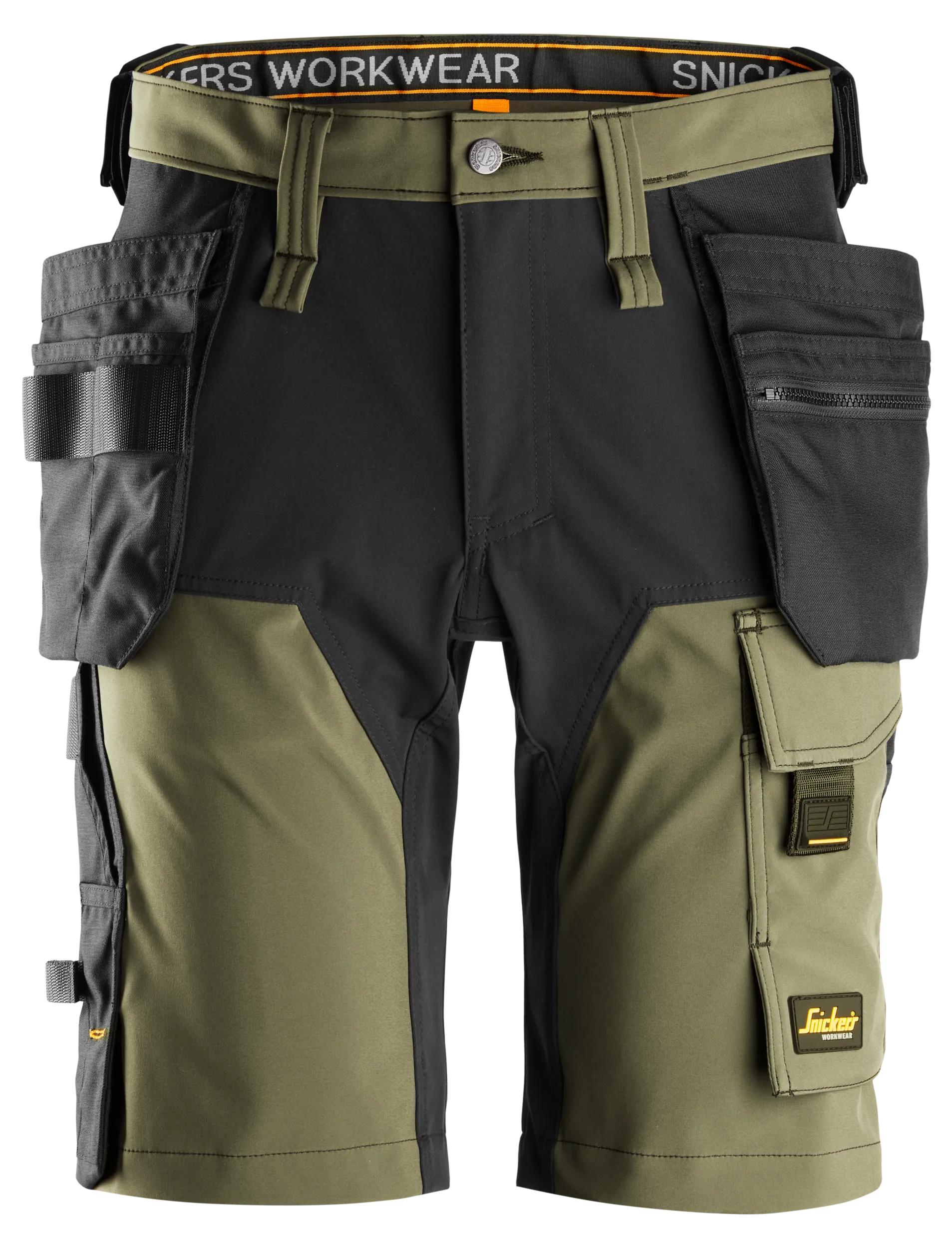Snickers 6175 AllroundWork, 4-Way Stretch Shorts Holster Pockets