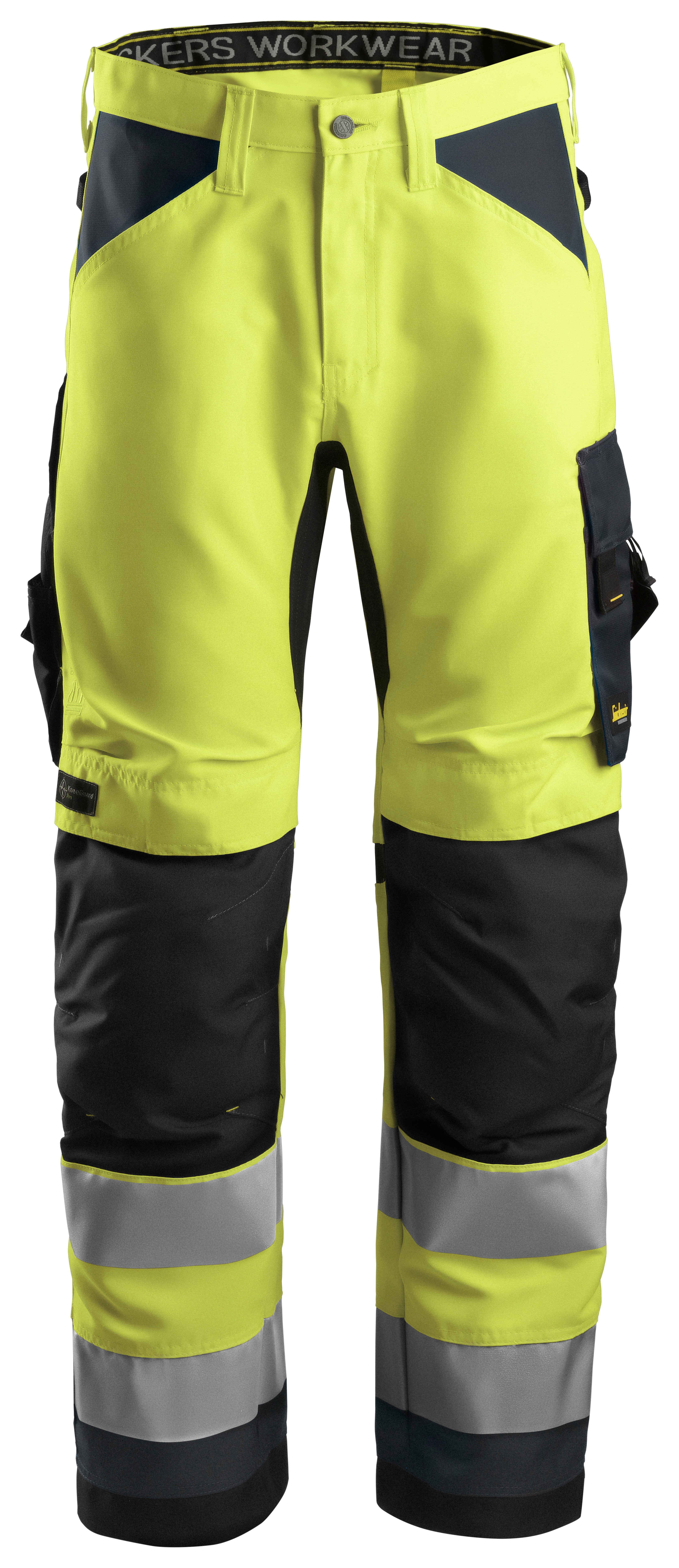 Snickers 6331 AllroundWork, High-Vis Work Trousers+ Class 2