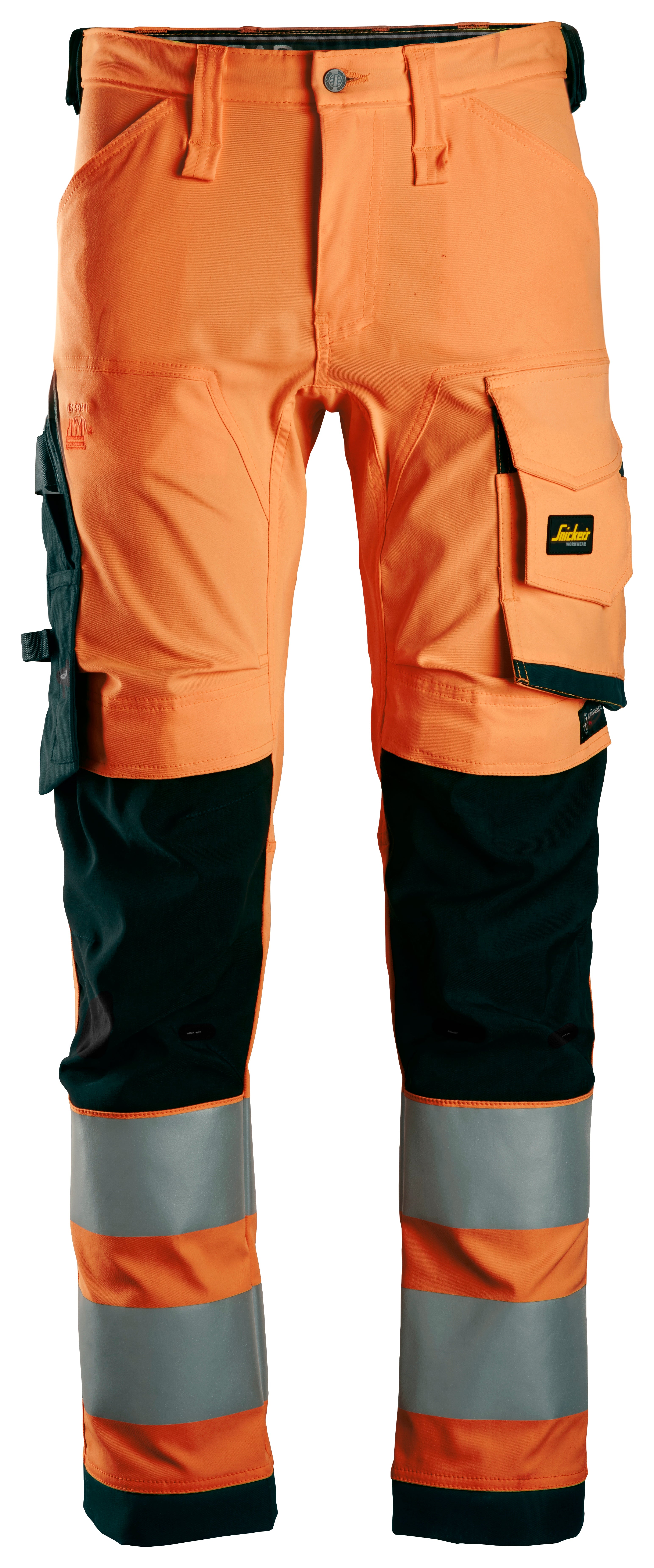 Snickers 6343 High-Vis, Class 2 Stretch Trousers