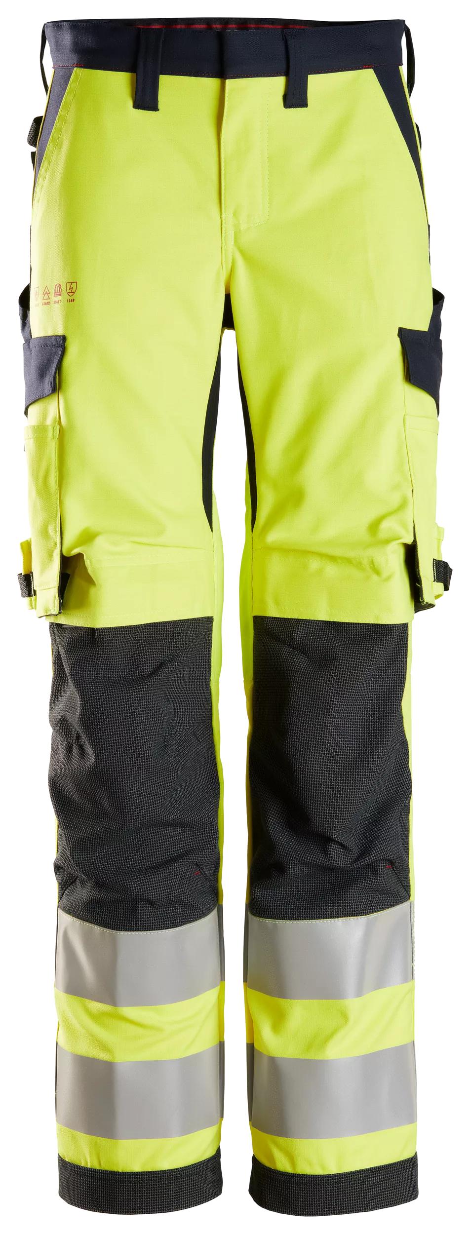 Snickers 6760 ProtecWork, Women's Trouser, High-Vis Class 2