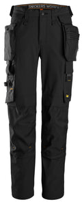 Snickers 6771 AllroundWork, Women's Full-Stretch Trousers Detachable Holster Pockets