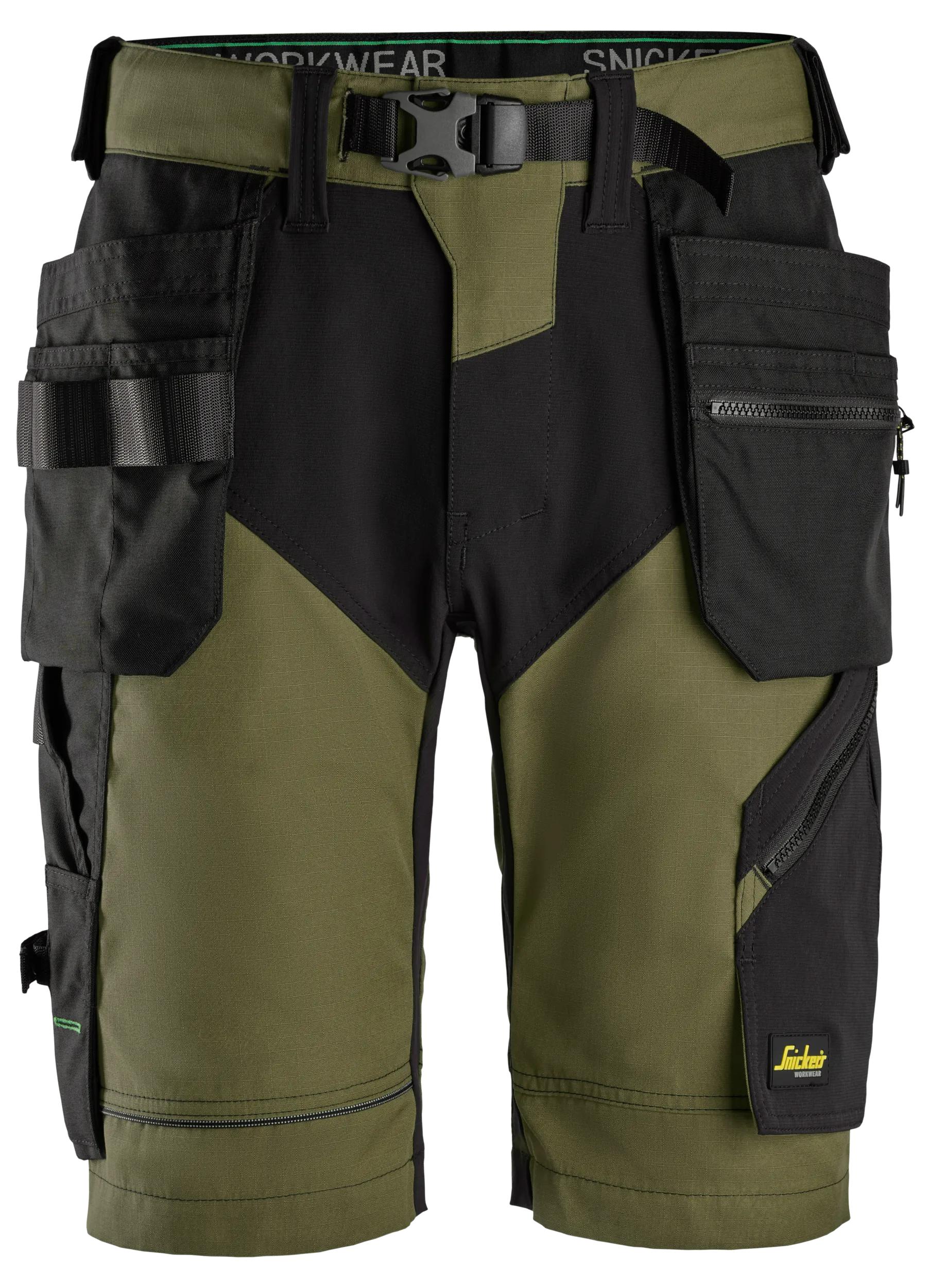 Snickers 6904 FlexiWork, Work Shorts+ Holster Pockets