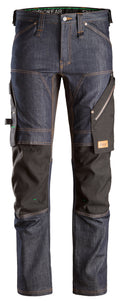 Snickers 6956 FlexiWork, Denim Work Trousers+