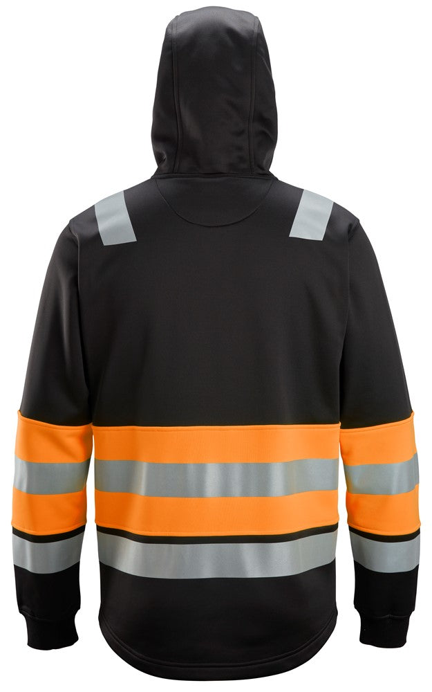 Snickers 8038 High-Vis Class 1 Full Zip Hoodie