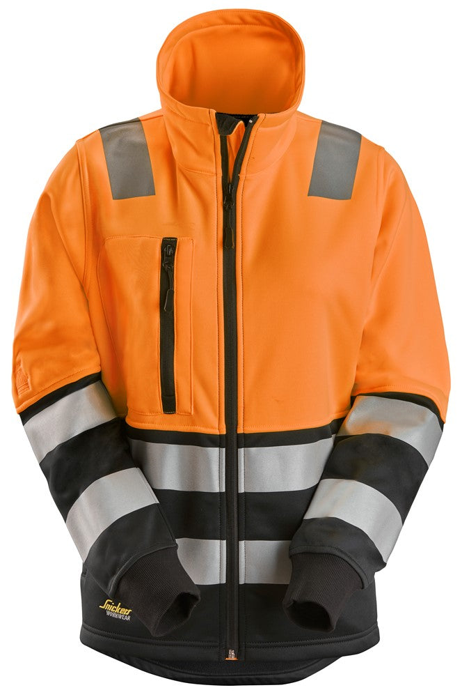 Snickers 8073 High-Vis Class 2 Women's Full Zip Jacket