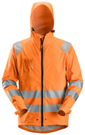 Snickers 8233 High-Vis PU Rain Jacket Class 3