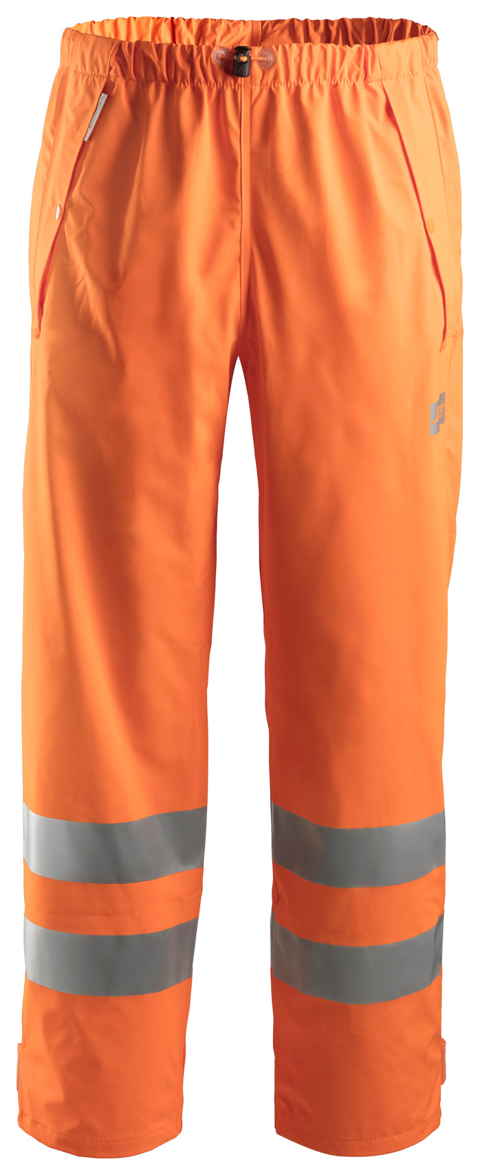 Snickers 8243 High-Vis PU Rain Trousers Class 2