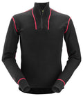Snickers 9462 ProtecWork, Half Zip Wool Long Sleeve Shirt