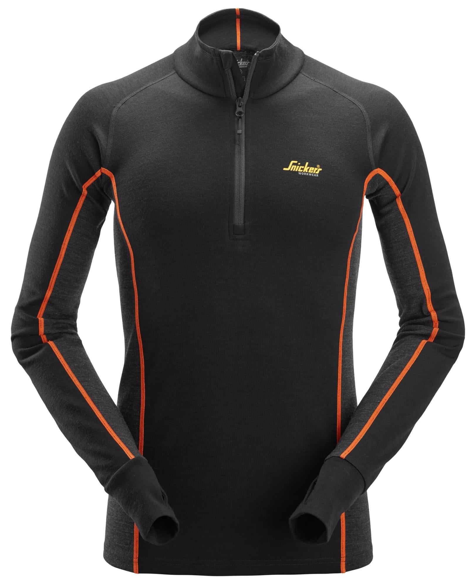 Snickers 9482 Merino Base Layer Stay Warm Half-Zip Top