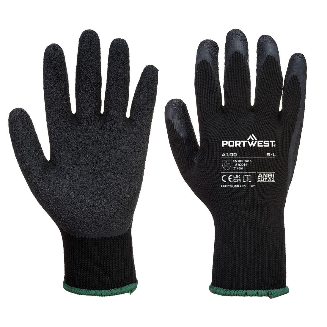 Portwest Grip 10 Latex Glove- Style A100