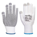 Portwest Grip 13 PVC Dotted Touchscreen Glove (Pk12)- Style A118