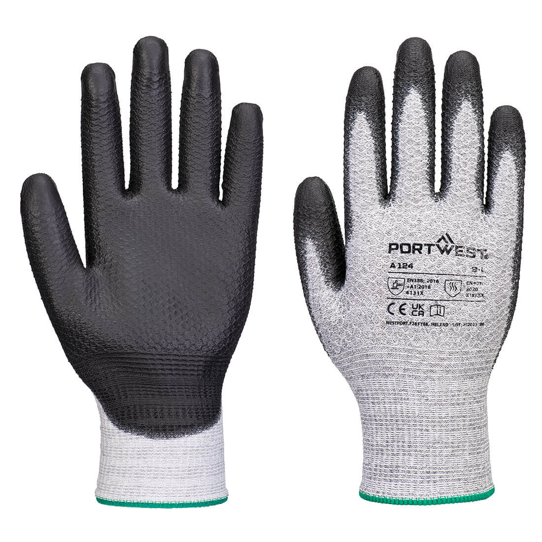 Portwest Grip 13 PU Diamond Knit Glove (Pk12)- Style A124
