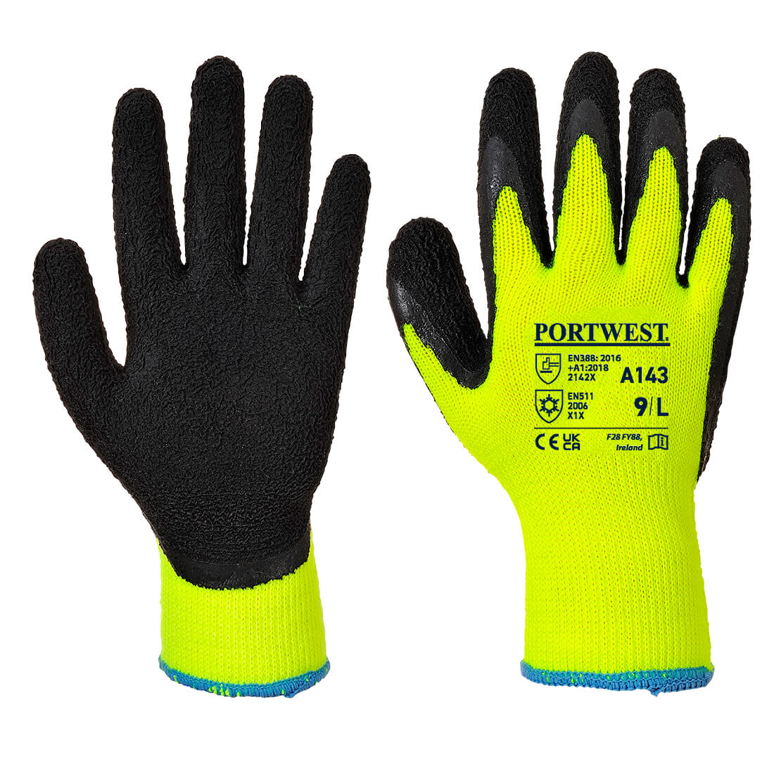 Portwest Cold 10 Latex Foam Glove 
