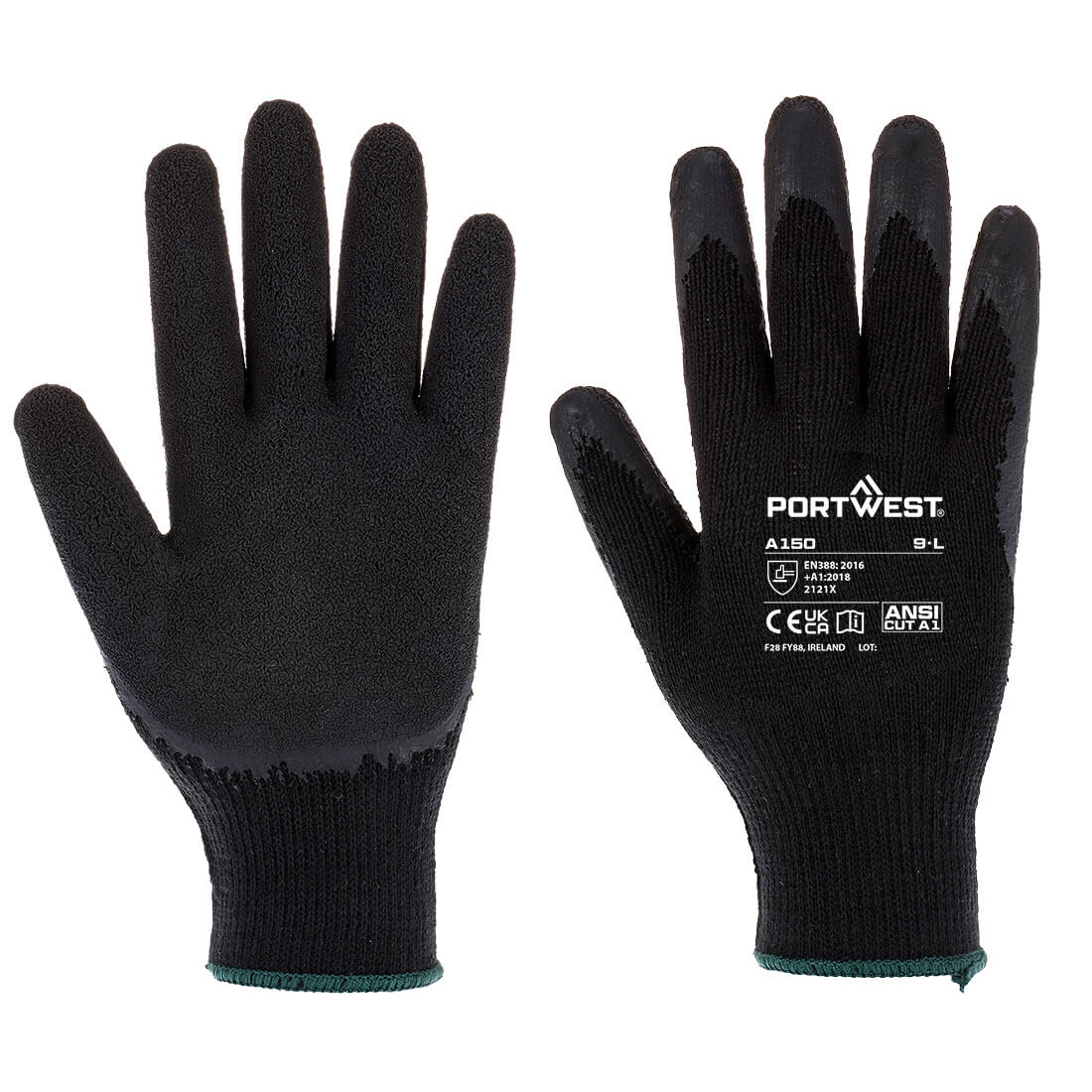 Portwest Grip 10 Latex Economy Glove- Style A150